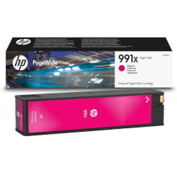 Cartouche N°991X encre magenta 16.000 pages pour HP PageWide PRO 750
