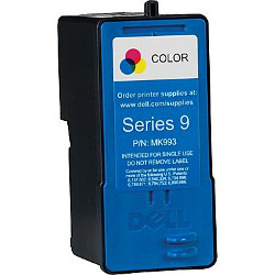 Cartridge inkjet 3 colors 250 pages series 9 for DELL V 305