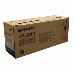 Black toner cartridge 25000 pages for SHARP MX M 314