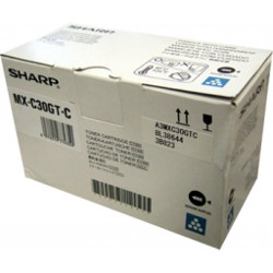 Cartouche toner cyan 6000 pages pour SHARP MX C303