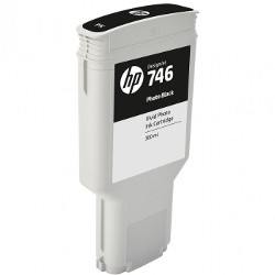 Cartridge n°746 d'ink black photo 300ml for HP Designjet Z 6