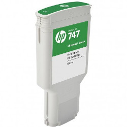 Cartouche n°747 d'encre vert chromatique 300ml pour HP Designjet Z 9