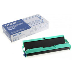 Kit cassette ribbon thermal transfer 144 pages for BROTHER T 102