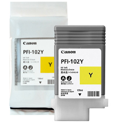 Ink cartridge yellow 130ml 0898B for CANON LP 24