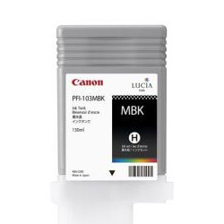 Black ink cartridge matt 130ml 2111B001 for CANON IPF 6100