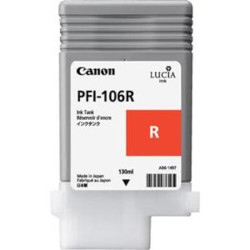 Cartouche d'encre rouge 130ml 6627B001 pour CANON imagePROGRAF IPF 6350