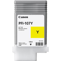 Cartouche encre jaune 130ml réf 6708B pour CANON imagePROGRAF 670