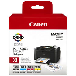 Pack de 4 cartouches BK 34.7ml et CMY 12ml réf 9182B004 pour CANON MAXIFY MB2150