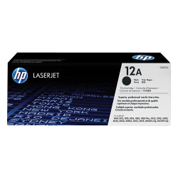 Cartouche N°12A toner noir 2000 pages pour HP Laserjet 3052