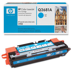 Cartouche N°311A toner cyan 6000 pages pour HP Laserjet Color 3700