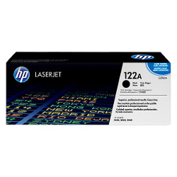 Cartouche N°122A toner noir 5000 pages pour HP Laserjet Color 2550