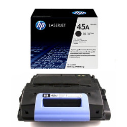 Cartridge N°45A black toner 18000 pages  for HP Laserjet M 4345