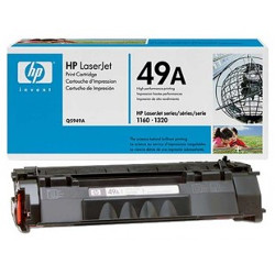 Black toner cartridge N°49A 2500  pages for HP Laserjet 3392