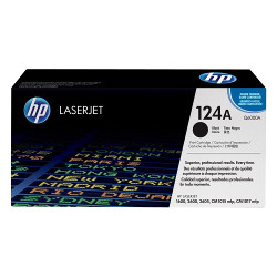 Toner N°124A black 2500 pages for HP Laserjet Color 2605