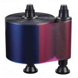 Ribbon color YMCKO 500 faces for EVOLIS Quantum 2