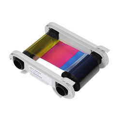 Ruban couleur 1/2 YMCKO 400 cartes pour EVOLIS Zenius