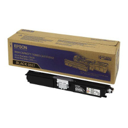 Black toner cartridge 2700 pages for EPSON ACULASER C 1600
