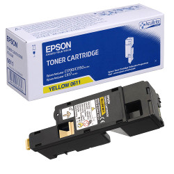 Toner cartridge yellow HC 1400 pages for EPSON ACULASER CX 17