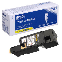 Cartouche toner jaune HC 1400 pages pour EPSON ACULASER C 1700