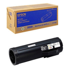 Cartouche return toner noir 23.700 pages pour EPSON AL M400