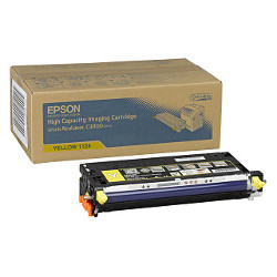 Yellow toner HC 9000 pages for EPSON ACULASER C 3800