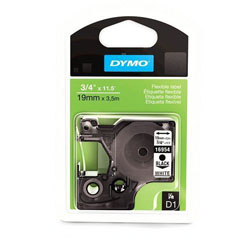 Ruban noir sur blanc 19mm x 5.5m pour DYMO Label Manager 350D