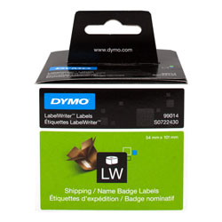 220 etiquettes d'expedition blanche 54 x 101mm pour DYMO Label Writer 400 DUO