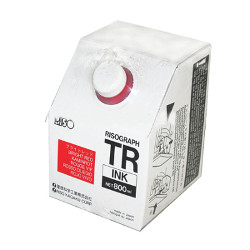 Pack of 2 inks red brillant for RISO TR 1530