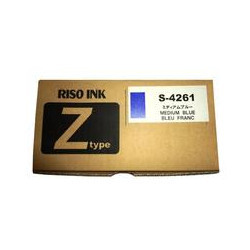 Pack de 2 encres bleu électrique medium 2x1000 cc S-7198E pour RISO RZ 310