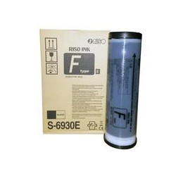 Pack de deux encres noir 2x 1000 ml S-8113E pour RISO SF 5450