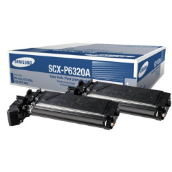 Black toner cartridge 2x8000 pages  for SAMSUNG SCX 6320