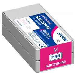 Cartouche jet d'encre magenta S020603 pour EPSON TM C3500