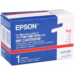 Cartouche jet d'encre rouge 5Mio pour EPSON TM J7100