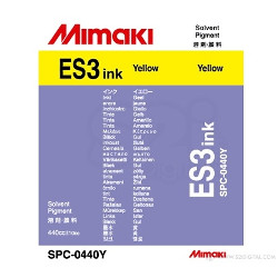 Ink yellow eco solvant ES3 440ml for MIMAKI CJV 30