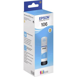 Bouteille d'encre cyan n°106 70 ml 5000 pages pour EPSON ECOTANK ET 7700