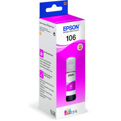 Bouteille d'encre magenta n°106 70 ml 5000 pages pour EPSON ECOTANK ET 7700