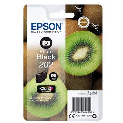 Cartouche N°202 noir photos 400 impressions pour EPSON XP 6105