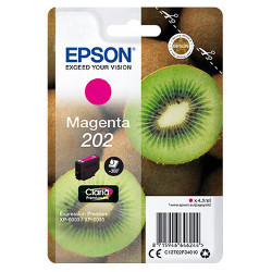 Cartouche N°202 magenta 300 pages T02F34010 pour EPSON XP 6105