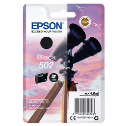 Cartridge N°502 inkjet black 4.6ml 210 pages for EPSON XP 5100