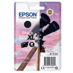 Cartridge N°502XL inkjet black HC 9.2ml 550 pages for EPSON WF 2860