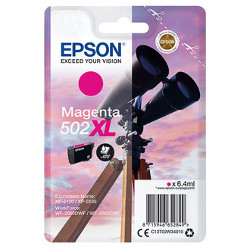 Cartouche N°502XL jet d'encre magenta HC 6.4ml 470 pages pour EPSON XP 5150