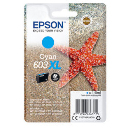 Cartridge N°603XL d'ink cyan 4ml for EPSON WF 2810