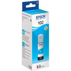 Bouteille d'ink cyan n°102 70 ml for EPSON ECOTANK ET 3750
