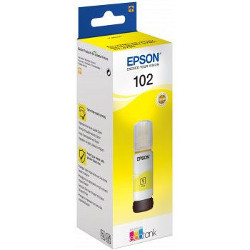 Bouteille d'ink yellow n°102 70 ml for EPSON ECOTANK ET 3850