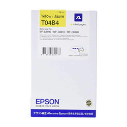 Cartouche d'encre jaune XL 4600 pages pour EPSON WF C 8190