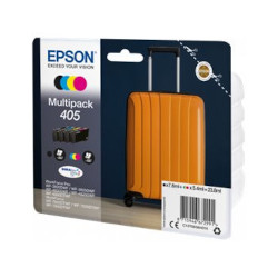 Pack n°405 4 colors black 350pages CMY 3x300 pages for EPSON WF 7830