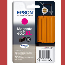 Cartouche n°405XL d'encre magenta 1100 pages pour EPSON WF 3820