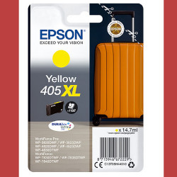 Cartouche n°405XL d'encre jaune 1100 pages pour EPSON WF 7310