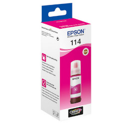 Bouteille n°114 d'encre magenta 70ml pour EPSON ECOTANK ET 8550