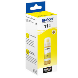 Bouteille n°114 d'ink yellow 70ml for EPSON ECOTANK ET 8550